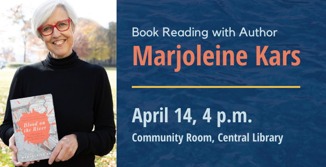 Prize–winning author Marjoleine Kars to speak April 14 – Library News ...