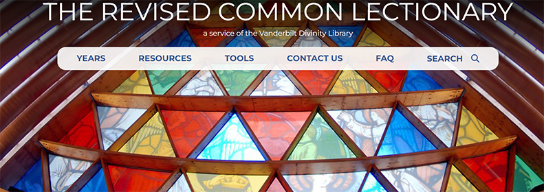 The Divinity Library's online Revised Common Lectionary receives more than a million visits each year—making it Vanderbilt University’s second most-visited site on the web. (Vanderbilt University)