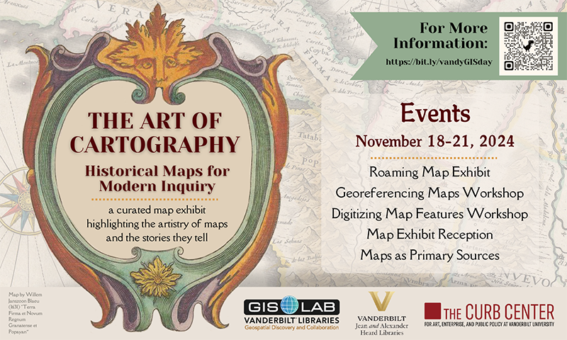 The Art of Photography: Historical Maps for Modern Inquiry. Events Nov. 18-21, 2024