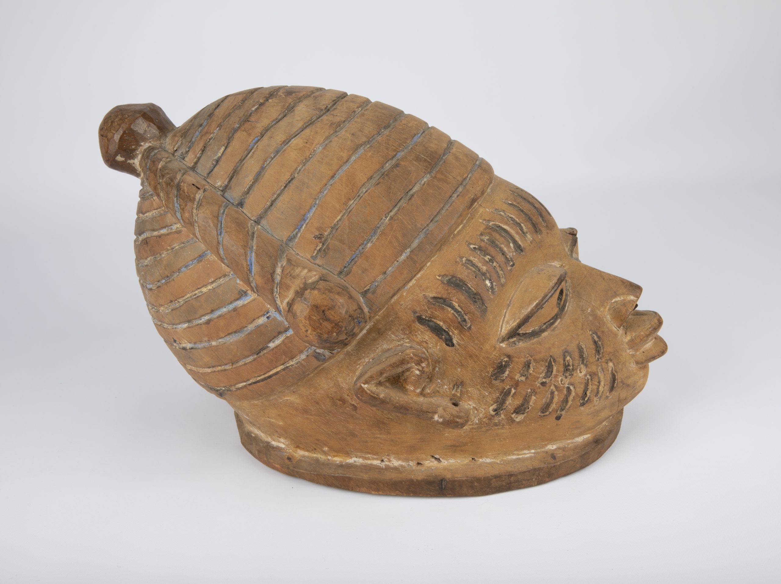 Artist Unknown, Helmet or Cap Mask of the Gelede Society in the Yoruba Tribe